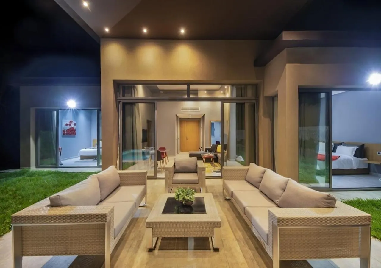 Palms Edge Villas Avec Piscine & Jardin Prives Marraquexe